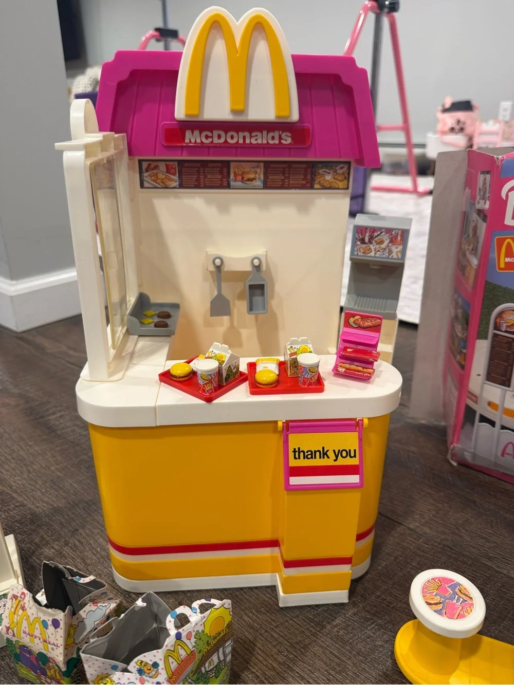 Barbie mcdonald’s playset